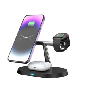 Maxlife MXWC-03 3-in-1 Wireless Desk Charger Αναδιπλούμενη βάση ασύρματης φόρτισης 3 σε 1 μέγιστης ισχύος 15W - Image 5