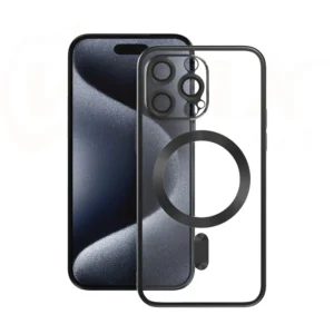 VMax - Electroplating Mag TPU Case for iPhone 15 Pro Max - Θήκη Προστασίας iPhone 15 Pro Max σε μαύρο χρώμα - Image 2