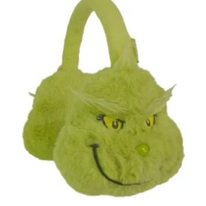 Lazerbuilt Grinch Plush Bluetooth Headphones – Ασύρματα Παιδικά Ακουστικά με Μικρόφωνο – Ζεστός ήχος