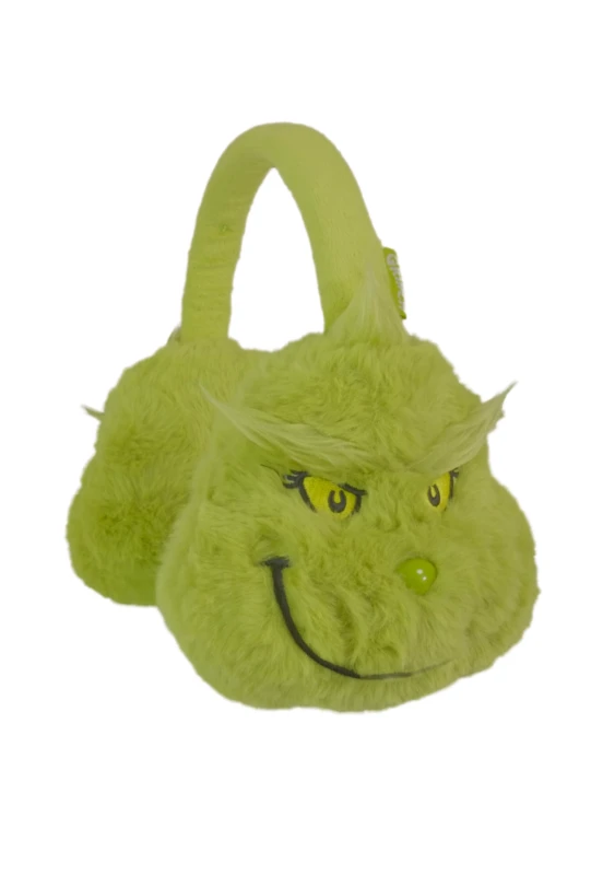 Lazerbuilt Grinch Plush Bluetooth Headphones – Ασύρματα Παιδικά Ακουστικά με Μικρόφωνο – Ζεστός ήχος