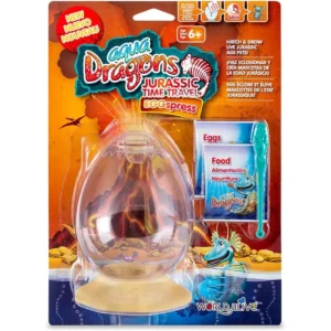 Aqua Dragons Jurassic Time Travel EGGspress "Προϊστορικός Κόσμος" Ενυδρείο σε σχήμα αυγού δεινοσαύρου (4005) κατάλληλο για παιδιά 6 ετών και άνω - Image 2