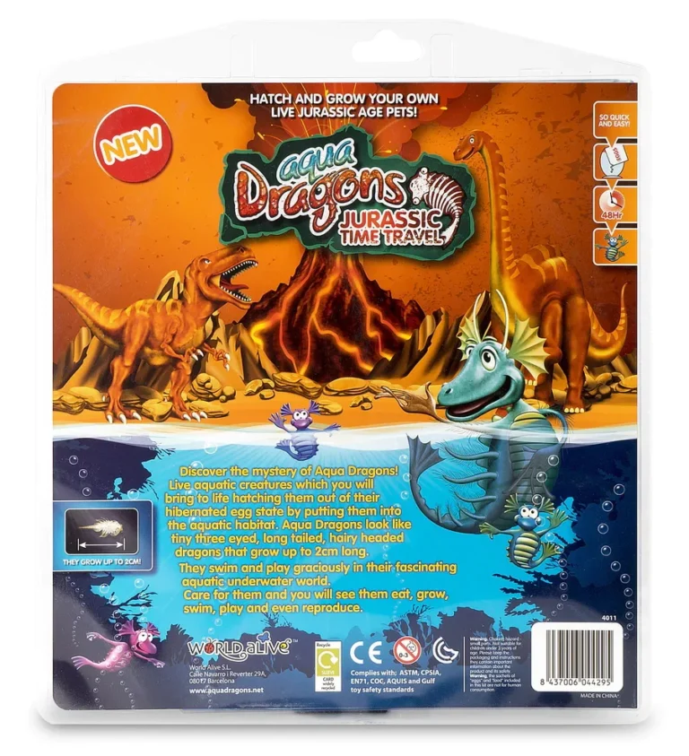 Aqua Dragons Special Edition Kit Sea Friends Συνοδευτικό βιβλίο: "Προϊστορικό ταξίδι περιπέτειας στο χρόνο" (4011) κατάλληλο για παιδιά 6 ετών και άνω - Image 3