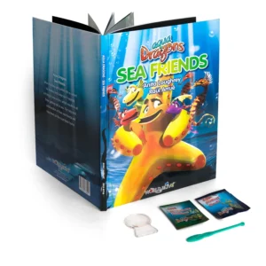 Aqua Dragons Special Edition Kit Sea Friends Συνοδευτικό βιβλίο: "Θαλάσσιοι φίλοι" (4012) κατάλληλο για παιδιά 6 ετών και άνω - Image 2