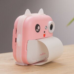 Maxlife printing camera MXPC-100 pink - Παιδική ψηφιακή φωτογραφική μηχανή στιγμιαιας εκτύπωσης σε ροζ χρώμα - Image 3