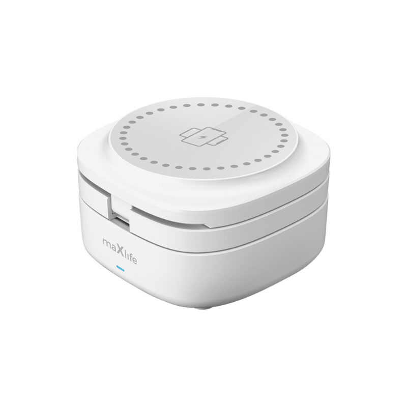 Maxlife MXWC-06 magnetic wireless charger 15W - Μαγνητικός ασύρματος φορτιστής 3 σε 1 μέγιστης ισχύος 15W σε λευκό χρώμα - Image 2