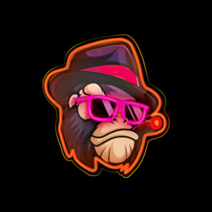 Forever Light Art LED Gangsta Monkey black-purple - Διακοσμητικό Φωτιστικό Neon σε Μαύρο - Μωβ χρώμα - Image 3