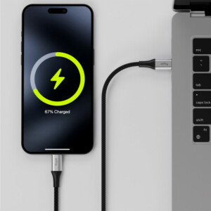 Καλώδιο Allity AUC-01 USB-c - lightning 2,0 m 27W μαύρο - Image 4