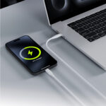 Καλώδιο Allity AUC-02 USB-c - USB-c 1,0 m 60W λευκό - Image 4