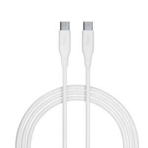 Καλώδιο Allity AUC-02 USB-c - USB-c 1,0 m 100W λευκό - Image 3