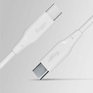Καλώδιο Allity AUC-02 USB-c - USB-c 1,0 m 100W λευκό - Image 5