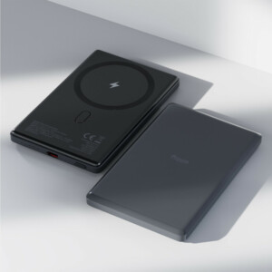 Allity ασύρματο power bank APB-300 PD QC 20W 5000 mAh μαγνητικό γκρι - Image 4