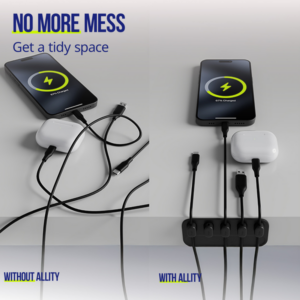 Οργανωτής καλωδίων Allity μαγνητικός ASA-410 - Image 4