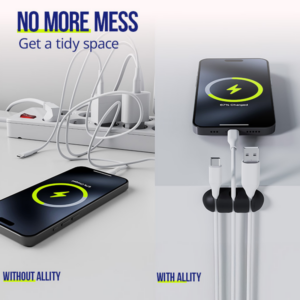 Οργανωτής καλωδίων Allity 3 τεμάχια ASA-400 - Image 4