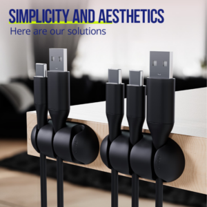 Οργανωτής καλωδίων Allity 3 τεμάχια ASA-400 - Image 5