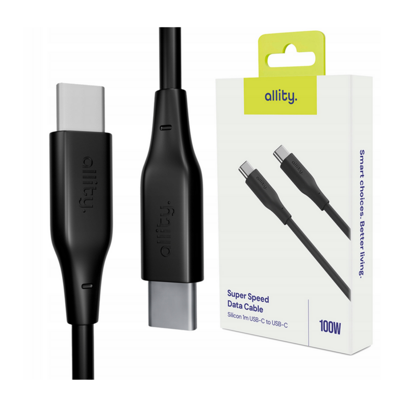 Καλώδιο Allity AUC-02 USB-c - USB-c 1 Καλώδιο Allity AUC-02 USB-c - USB-c 1