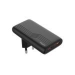 Allity Διπλός Φορτιστής GaN PD QC ATC- 02-65W AC 1x USB-C + 1x USB-A 65W Μαύρος - Image 4