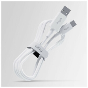 Καλώδιο Allity AUC-03 USB-A προς USB-C 1.0m 3A λευκό - Image 5