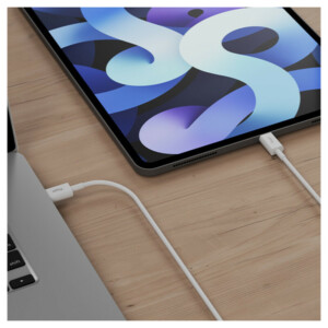 Καλώδιο Allity AUC-03 USB-A προς USB-C 1.0m 3A λευκό - Image 3