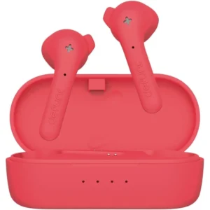 Defunc TRUE BASIC Bluetooth 5.2 Ασύρματα True Wireless Ακουστικά με θήκη (κόκκινο) - Image 2