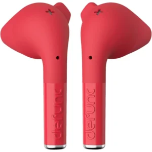 Defunc TRUE GO SLIM Bluetooth 5.2 Ασύρματα True Wireless Ακουστικά με θήκη (κόκκινο) - Image 3
