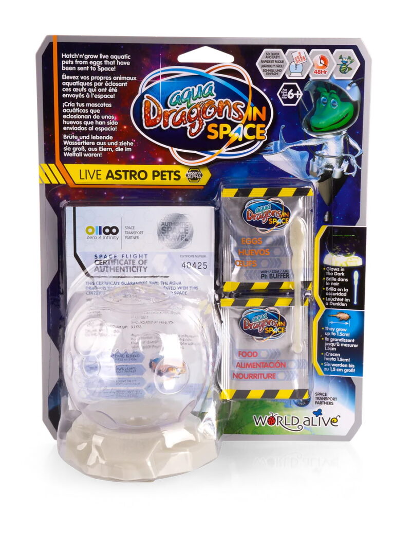 Aqua Dragons Live Astro Pets Ενυδρείο σε σχήμα αστεροειδούς - Basic Kit (6001) κατάλληλο για παιδιά 6 ετών και άνω - Image 5