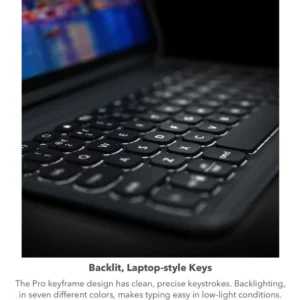 ZAGG Pro Keys Θήκη με πληκτρολόγιο για Apple iPad 10,9" (4ης & 5ης Γενιάς) σε charcoal χρώμα (UK) - 103407271 - Image 5