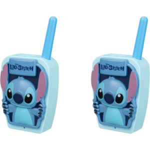 eKids Lilo & Stitch Σετ 2 Walkie Talkies για παιδιά & ενήλικες με ενσωματωμένο μεγάφωνο και εμβέλεια 150 μέτρων (SH-207) (Μπλε/Γαλάζιο/Ροζ) - Image 2
