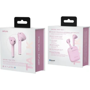 Defunc TRUE TALK Bluetooth 5.2 Ασύρματα True Wireless Ακουστικά με θήκη (ροζ) - Image 4