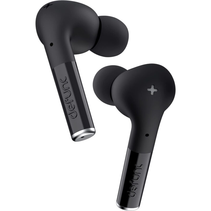 Defunc TRUE ENTERTAINMENT Bluetooth 5.2 Ασύρματα True Wireless Ακουστικά με θήκη (μαύρο) - Image 3