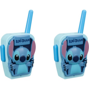 eKids Lilo & Stitch Σετ 2 Walkie Talkies για παιδιά & ενήλικες με ενσωματωμένο μεγάφωνο και εμβέλεια 150 μέτρων (SH-207) (Μπλε/Γαλάζιο/Ροζ) - Image 5