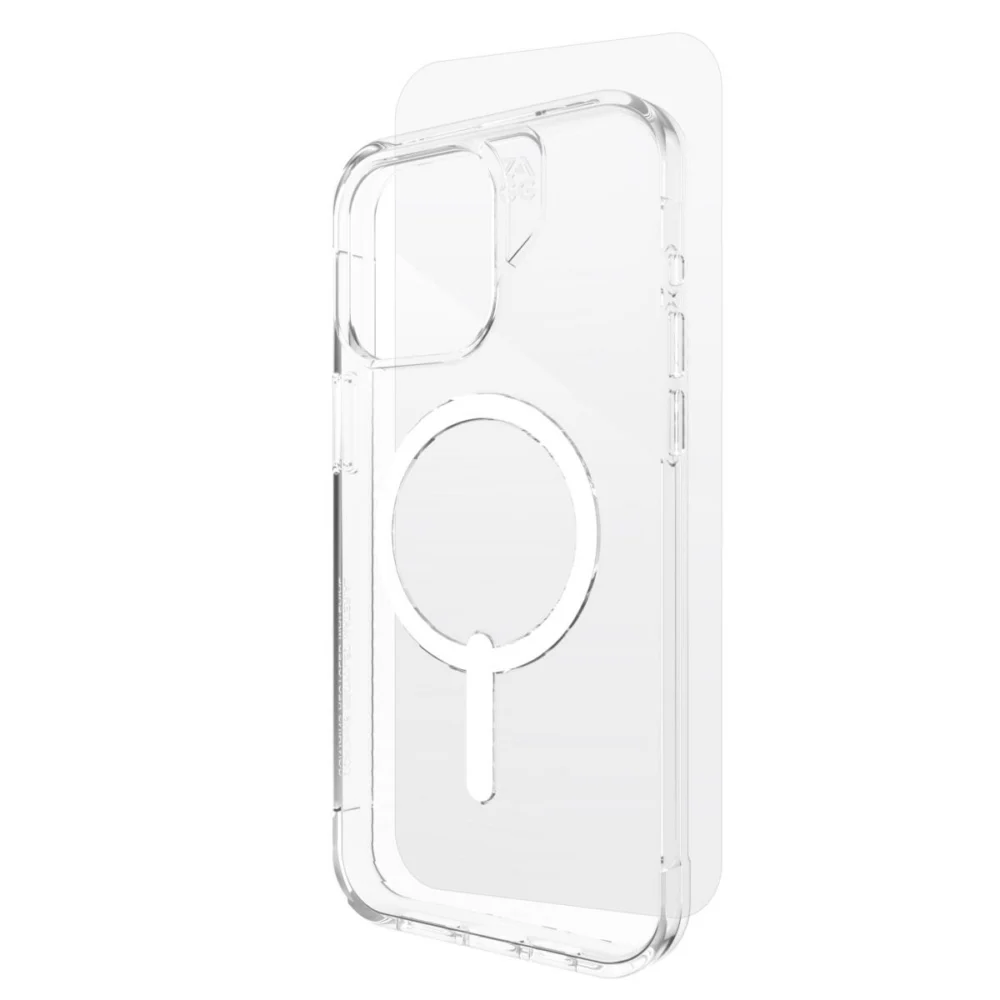 Zagg Luxe Snap Case/Glass (Bundle) Λεπτή και κομψή Θήκη προστασίας που αντέχει σε πτώσεις έως 3 μέτρα & τζαμάκι προστασίας – iPhone 15 Pro Max (Clear Bundle) Zagg Luxe Snap Case/Glass (Bundle) Λεπτή και κομψή Θήκη προστασίας που αντέχει σε πτώσεις έως 3 μέτρα & τζαμάκι προστασίας – iPhone 15 Pro Max (Clear Bundle)