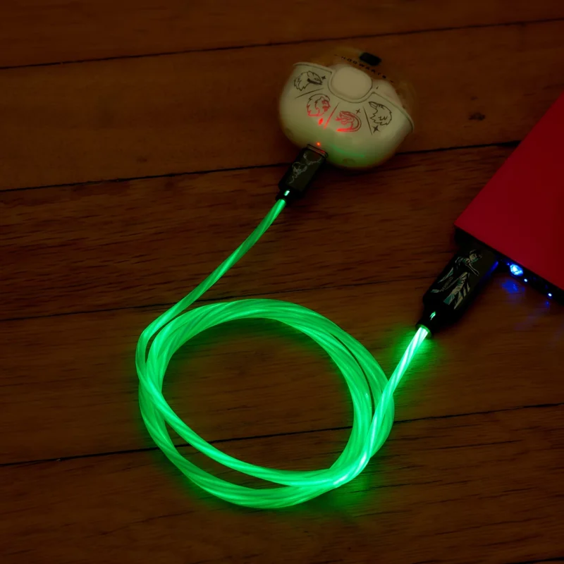 Lazerbuilt Harry Potter Light-Up USB-C Φωτιζόμενο καλώδιο φόρτισης μήκους 1,2 μέτρα (Patronus) - Image 5