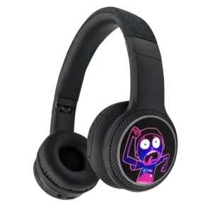 Lazerbuilt Rick & Morty Light-Up Bluetooth Headphones – Ασύρματα Παιδικά Ακουστικά με Μικρόφωνο - Image 3