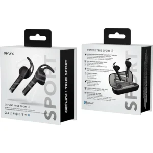 Defunc TRUE SPORT Bluetooth 5.2 Ασύρματα Αθλητικά True Wireless Ακουστικά με θήκη (μαύρο) - Image 4