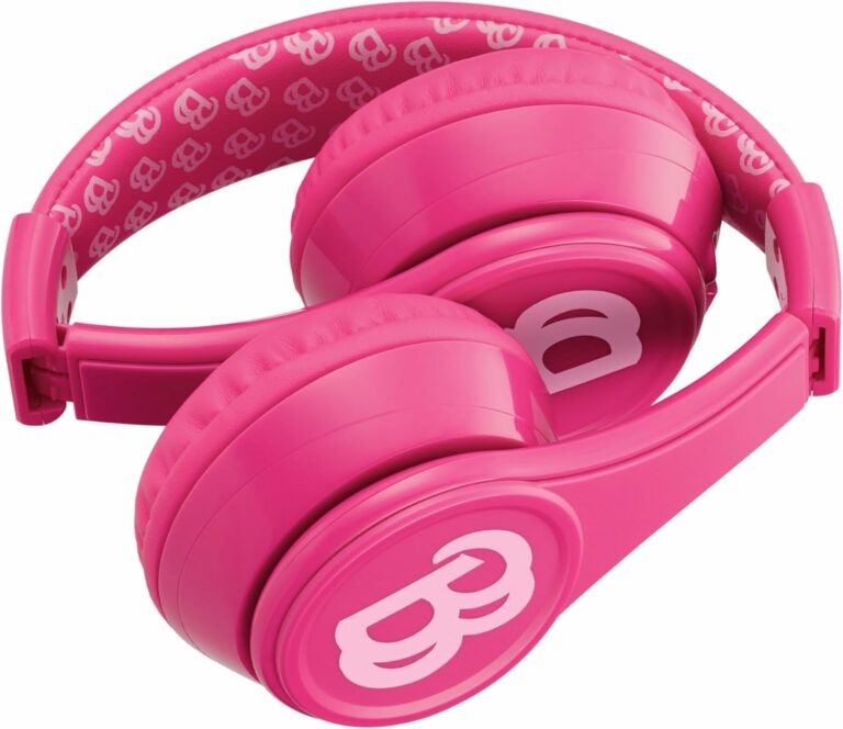 eKids Mattel Barbie Ασύρματα Ακουστικά με ασφαλή μέγιστη ένταση ήχου για παιδιά και εφήβους (MI-B52BE) (Ροζ) - Image 2