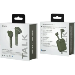 Defunc TRUE TALK Bluetooth 5.2 Ασύρματα True Wireless Ακουστικά με θήκη (πράσινο) - Image 4