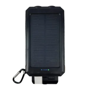 The Source Solar Powerbank 10.000mAh - Ηλιακό Powerbank με Θύρα USB Μαύρο - Image 2