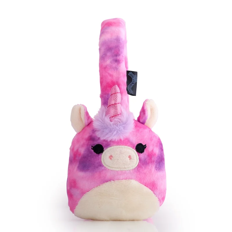 Lazerbuilt Squishmallows Lola the Unicorn – Λούτρινα Ασύρματα Παιδικά Ακουστικά με Μικρόφωνο - Image 4