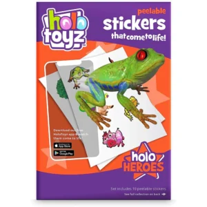 HoloToyz - Holo Heroes Augmented Reality Αυτοκόλλητα Επαυξημένης πραγματικότητας που ζωντανεύουν σε κινούμενα σχέδια - Image 2