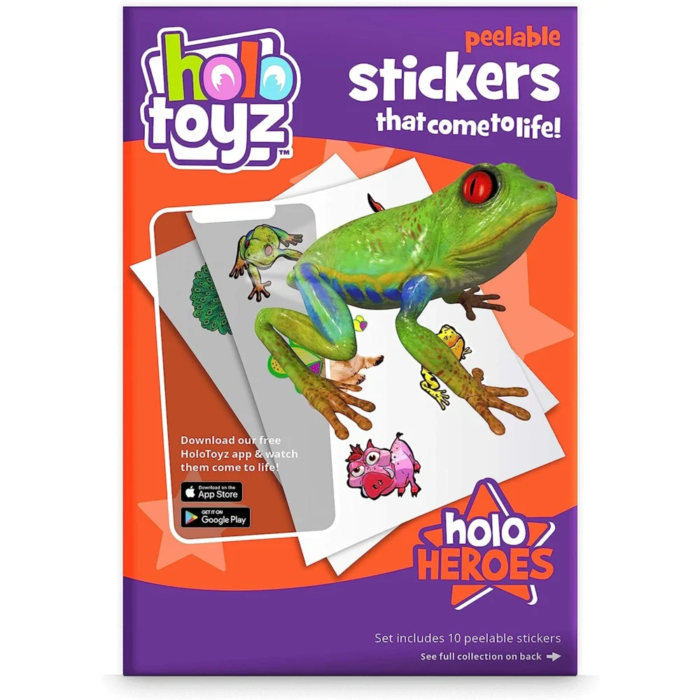 HoloToyz - Holo Heroes Augmented Reality Αυτοκόλλητα Επαυξημένης πραγματικότητας που ζωντανεύουν σε κινούμενα σχέδια HoloToyz - Holo Heroes Augmented Reality Αυτοκόλλητα Επαυξημένης πραγματικότητας που ζωντανεύουν σε κινούμενα σχέδια