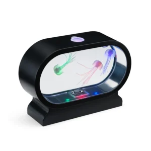 The Source Oval Mini Jellyfish Lamp – Mini Οβαλ Φωτιστικό LED με τρεις χαριτωμένες μέδουσες που παράγει υπνωτιστικό θέαμα - Image 4