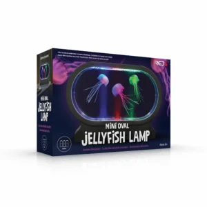 The Source Oval Mini Jellyfish Lamp – Mini Οβαλ Φωτιστικό LED με τρεις χαριτωμένες μέδουσες που παράγει υπνωτιστικό θέαμα - Image 3