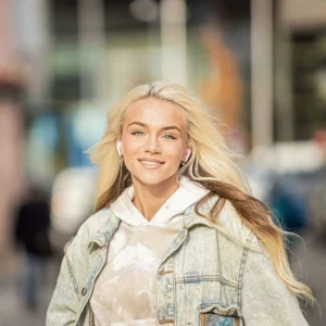 Defunc TRUE TALK Bluetooth 5.2 Ασύρματα True Wireless Ακουστικά με θήκη (λευκό) - Image 4