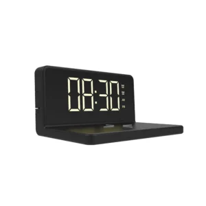 The Source Wireless Phone Charging Alarm Clock - Ασύρματος φορτιστής Smartphone Ξυπνητήρι - Image 5
