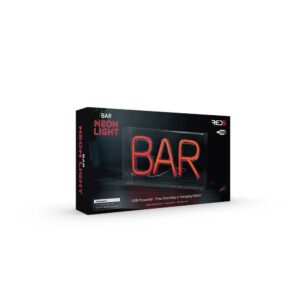 The Source - Boxed Red Bar Light - Διακοσμητικό Φωτιστικό LED