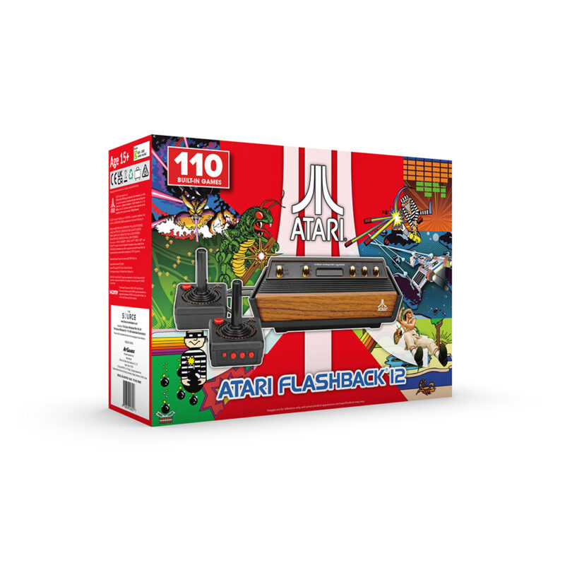 The Source Atari Flashback 12 Κονσόλα Βιντεοπαιχνιδιών με είσοδο HDMI εσωτερική μνήμη και δύο χειριστήρια - Image 5