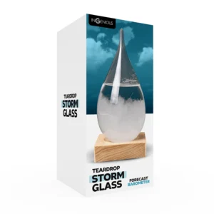 The Source – Storm Glass Teardrop – Συσκευή Καιρού σε Μορφή Σταγόνας με Διακοσμητική Βάση - Image 3
