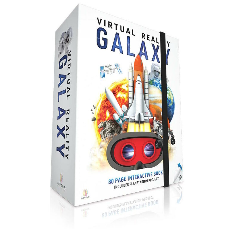 Abacus Brands VR Giftbox Galaxy! Σετ εικονικής πραγματικότητας – Πολυτελές Σετ Δώρου Για ηλικίες 8 έως 12 ετών – Περιλαμβάνει Γυαλιά VR