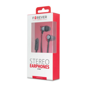 Forever - Stereo SE -400 Headset 3.5mm Jack - Black - Image 3