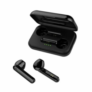 Forever - True Wireless  Earphones - Black -  Ακουστικά με Θήκη Φόρτισης σε μαύρο χρώμα - Image 2